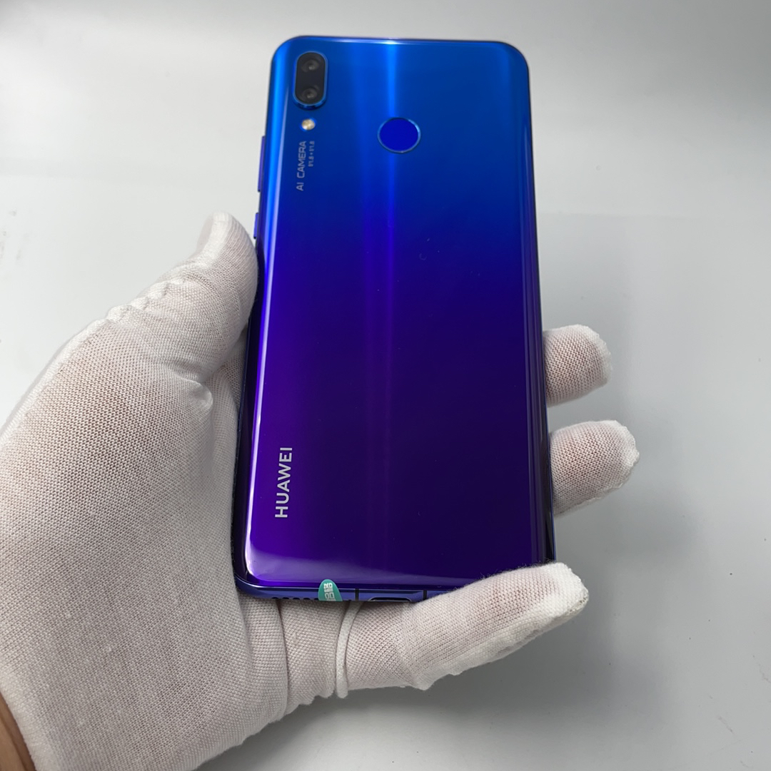 官方质检8成新及以下 蓝色 6g/128g 国行 4g全网通 华为 nova3