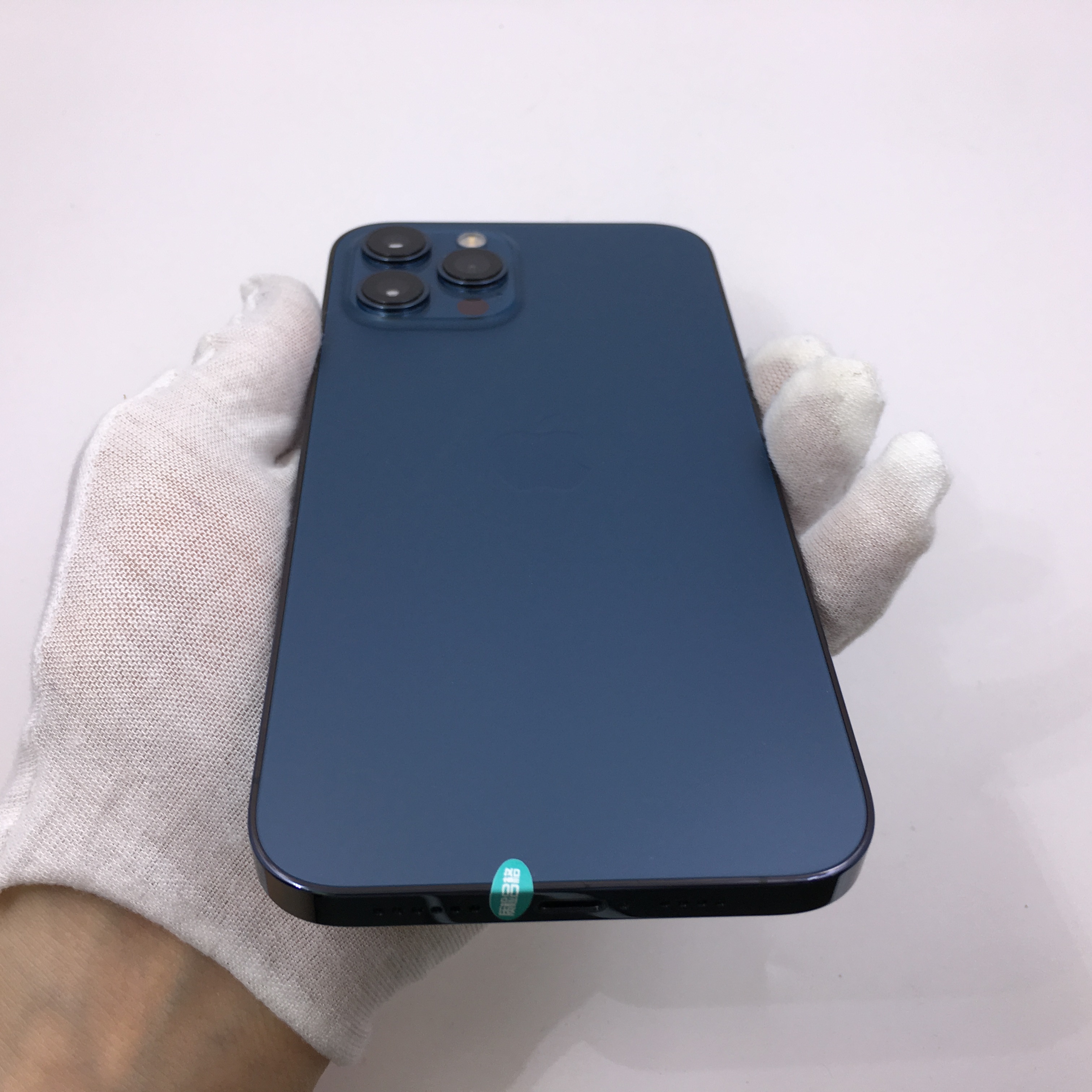 苹果【iphone 12 pro max】5g全网通 海蓝色 128g 国行 99新 - 专业