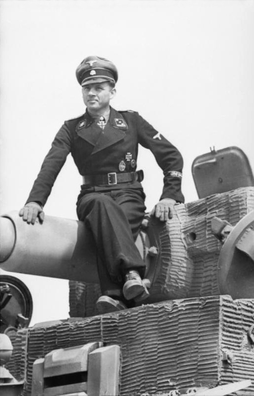 武装党卫队上尉,被称为第二次世界大战中最成功和最著名的坦克指挥官