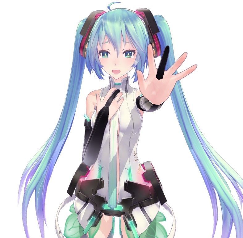 初音未来tda式初音,是作者tda氏制作的一款mikumikudance(mmd)3d模型.