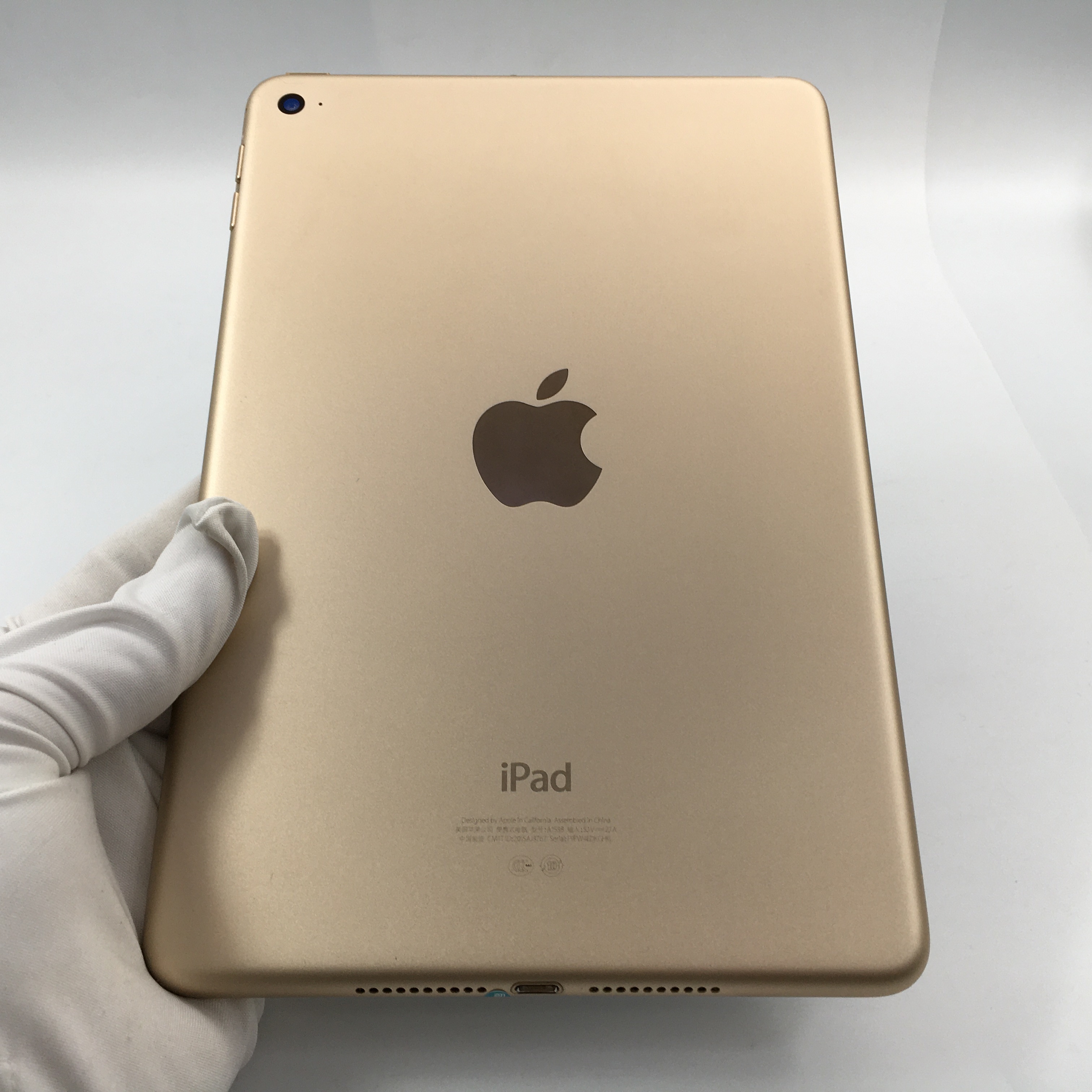 苹果【ipad mini 4】wifi版 金色 128g 国行 95新
