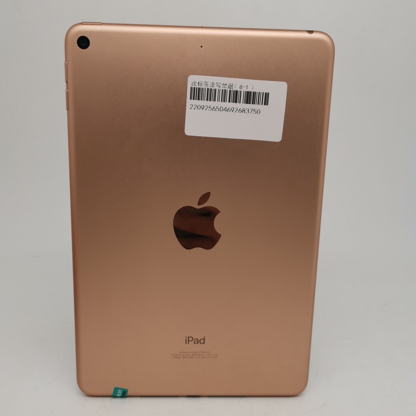苹果【iPad mini 5】WIFI版 金色 64G 国行 95新 