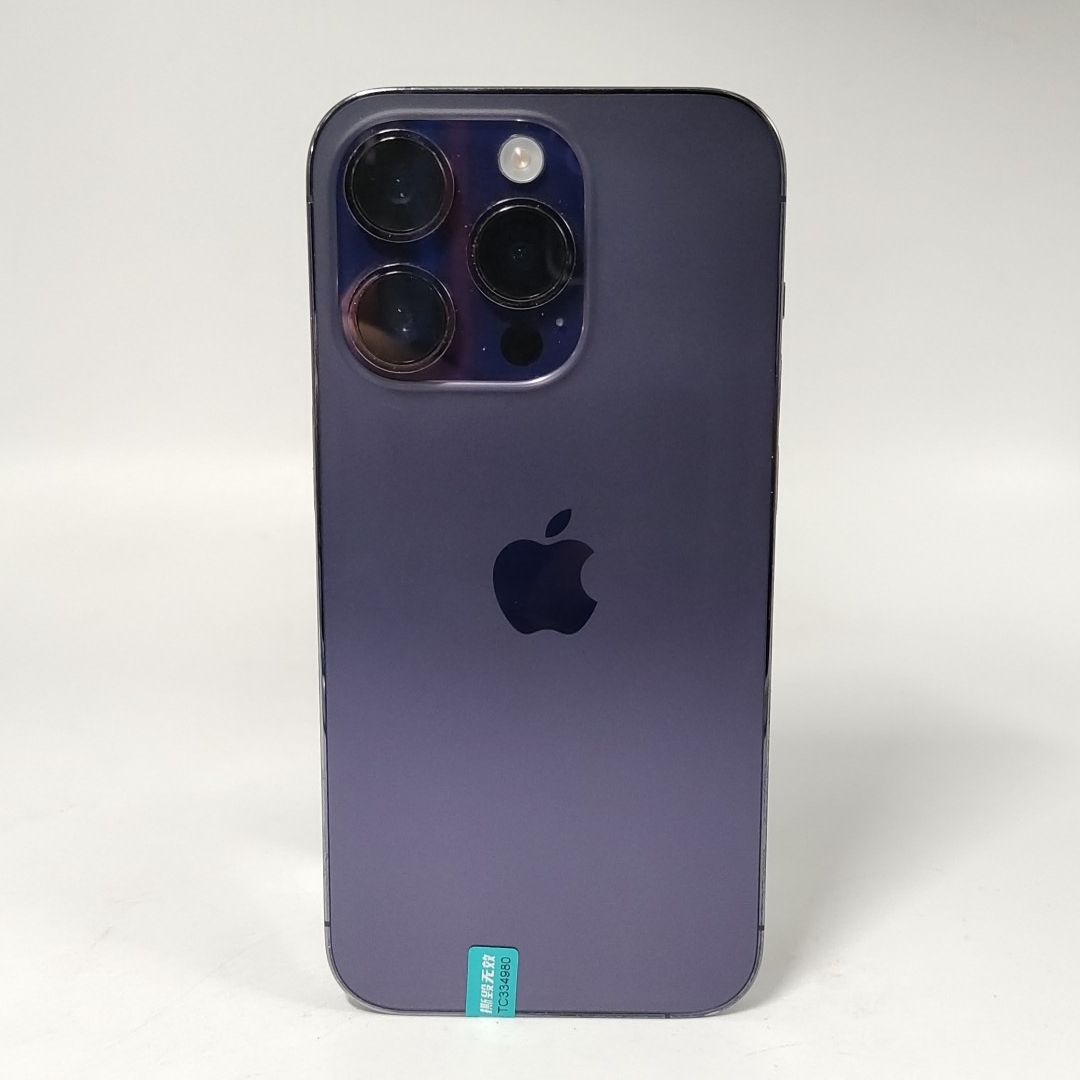 苹果【iPhone 14 Pro】5G全网通 暗紫色 128G 国行 9成新 