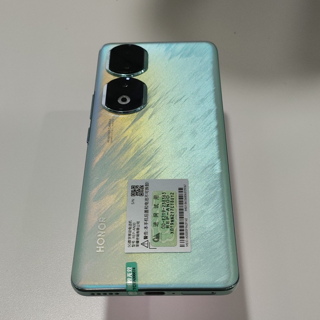 荣耀【荣耀 90 Pro】5G全网通 冰羽蓝 16G/512G 国行 8成新 