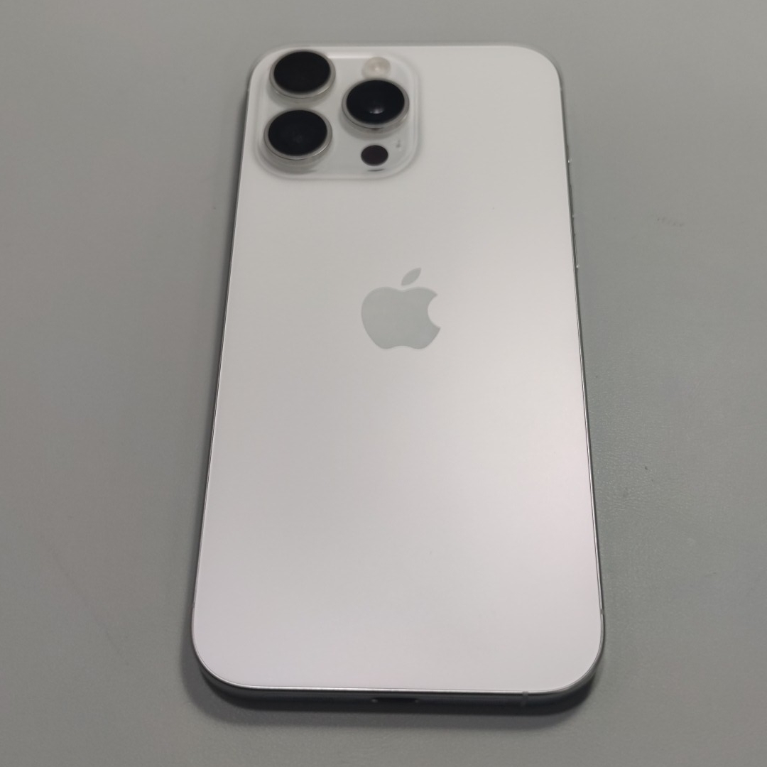 苹果【iPhone 16 pro max】5G全网通 白色钛金属 1T 国行 99新 