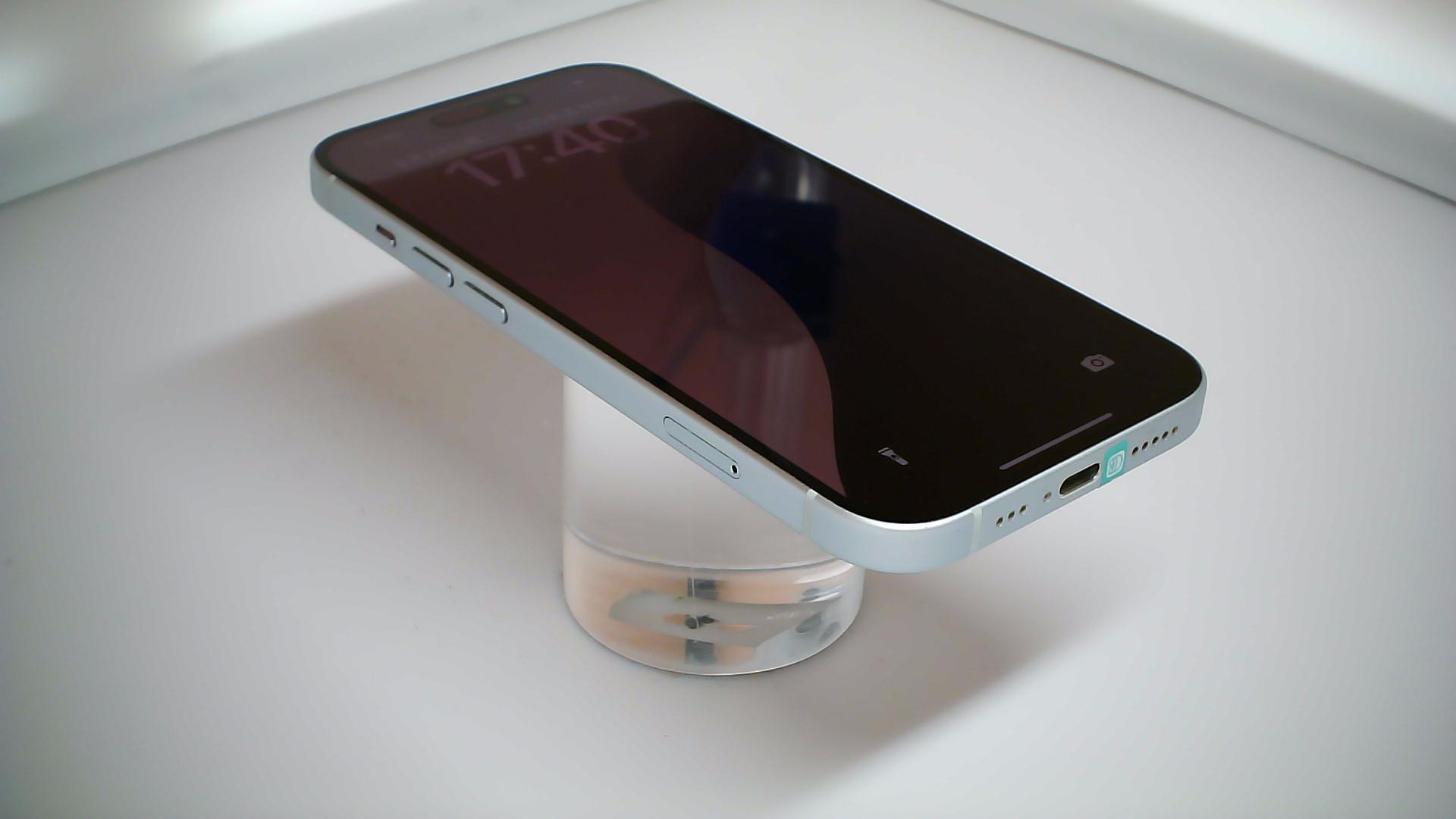 苹果【iPhone 15】5G全网通 蓝色 128G 国行 95新 