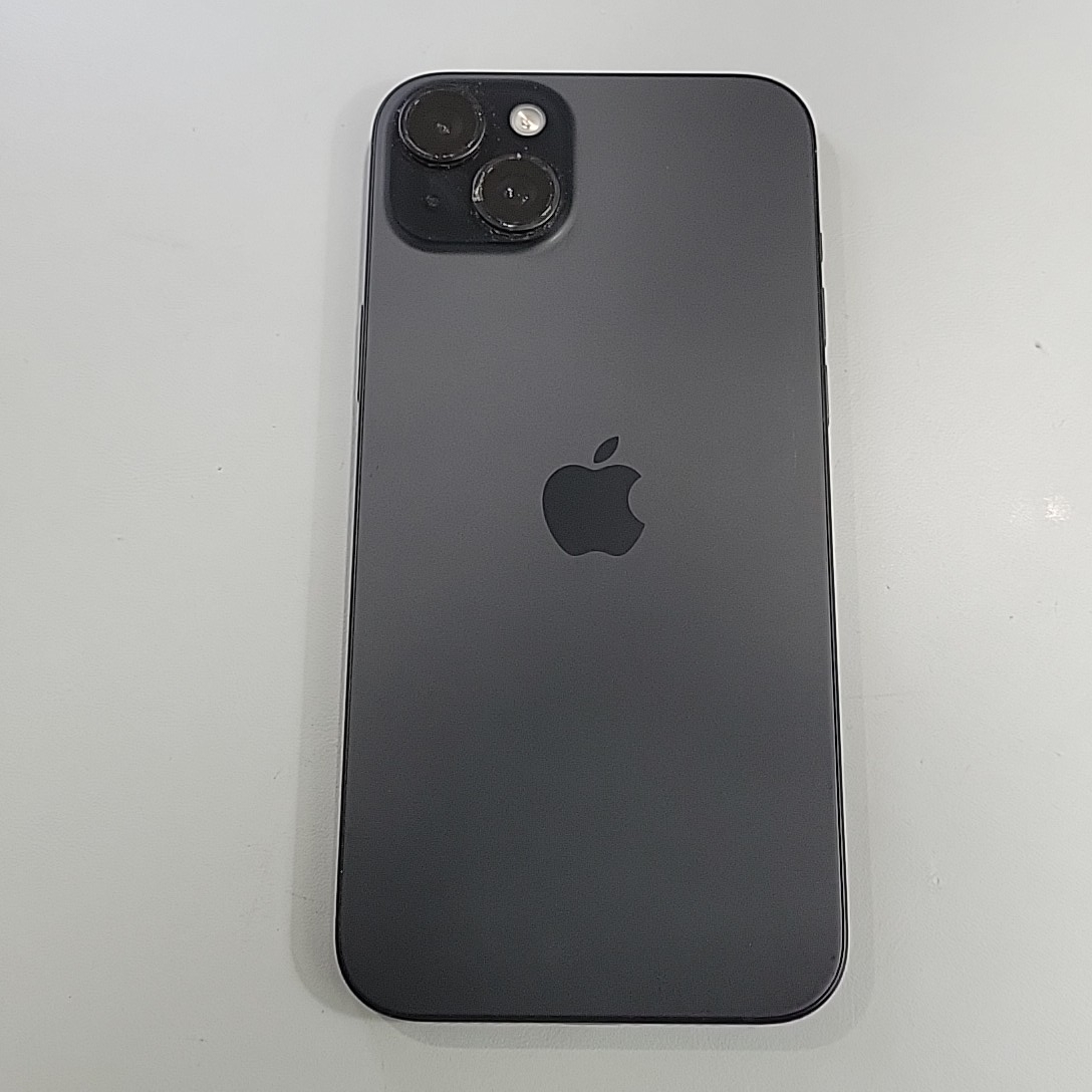 苹果【iPhone 15 Plus】5G全网通 黑色 256G 国行 8成新 