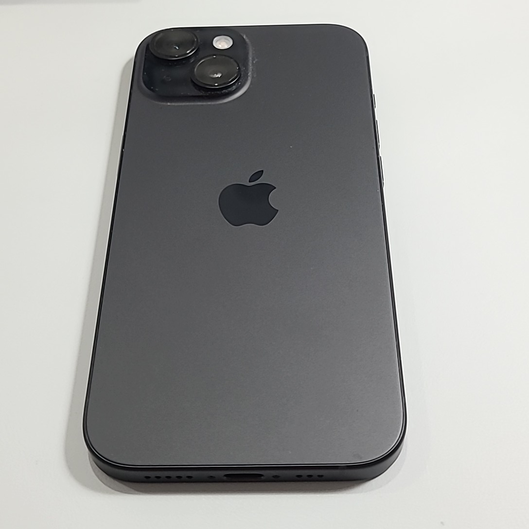 苹果【iPhone 15】5G全网通 黑色 512G 国行 95新 