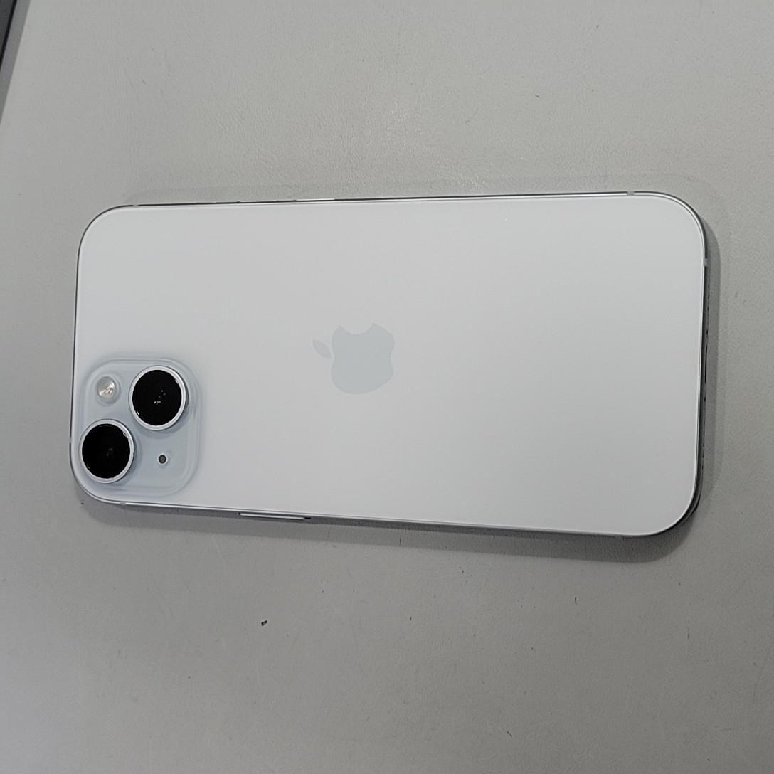 苹果【iPhone 15】5G全网通 蓝色 256G 国行 9成新 