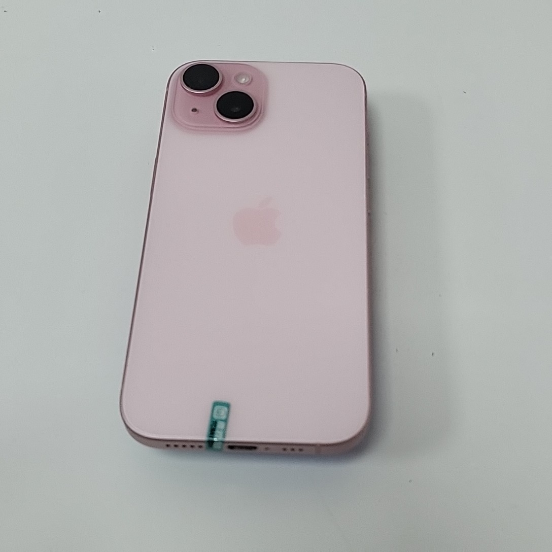 苹果【iPhone 15】5G全网通 粉色 512G 国行 99新 