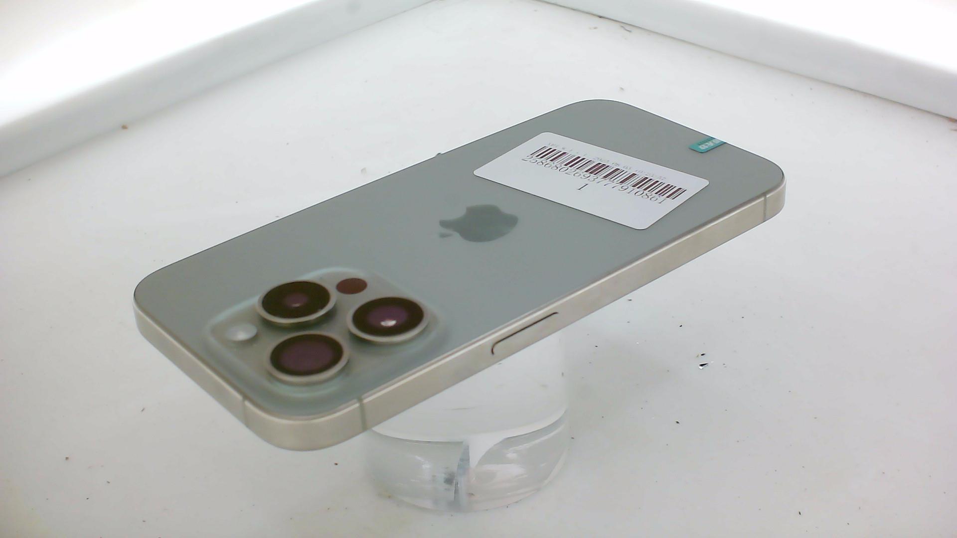 苹果【iPhone 15 Pro】5G全网通 原色钛金属 256G 国行 99新 