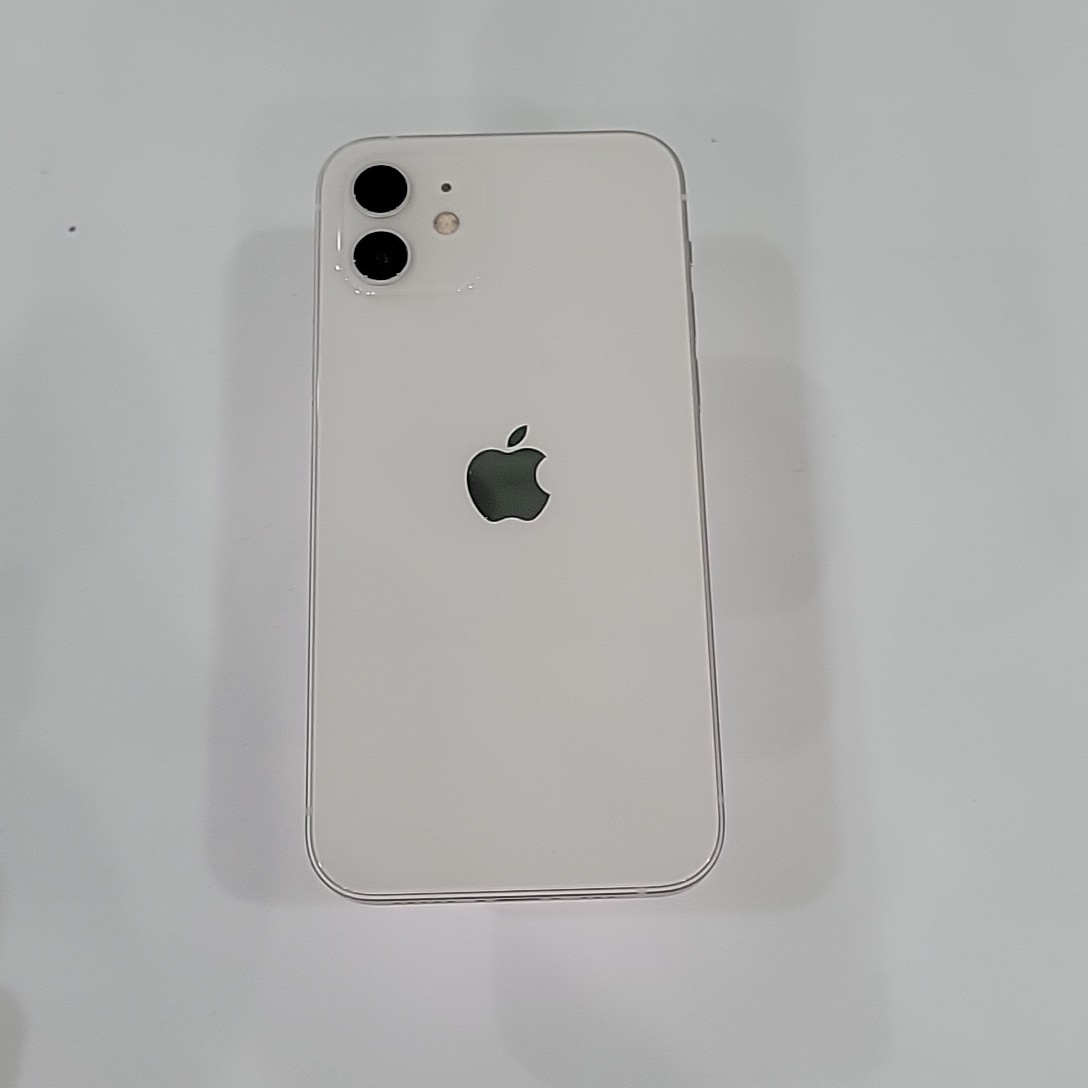 苹果【iPhone 12】5G全网通 白色 128G 国行 9成新 