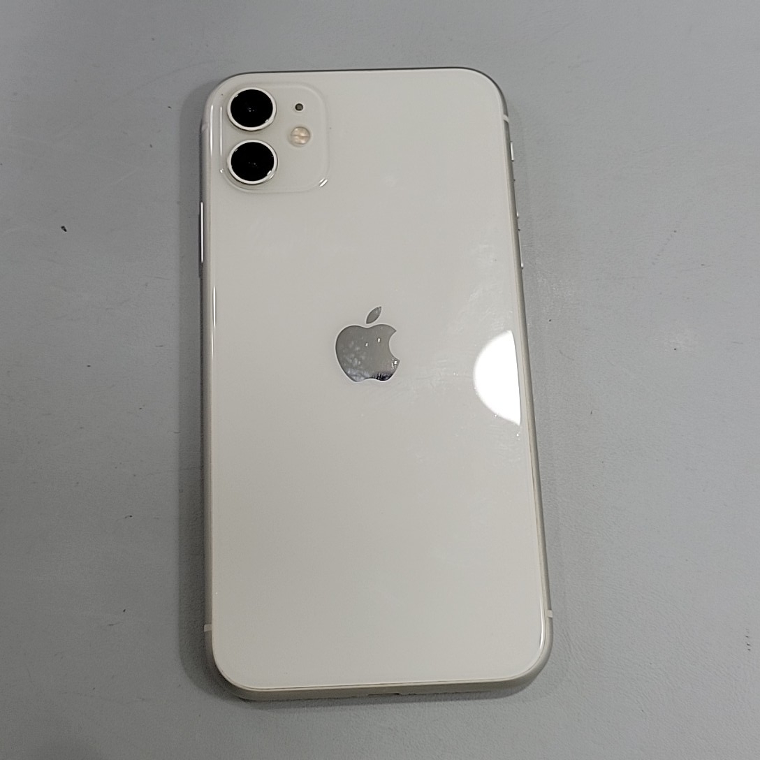 苹果【iPhone 11】4G全网通 白色 128G 国行 8成新 