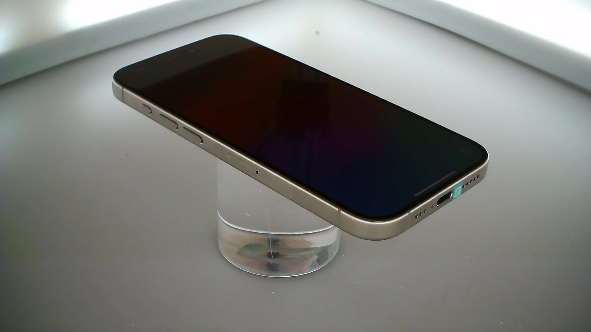 苹果【iPhone 15 Pro】5G全网通 原色钛金属 256G 国行 99新 