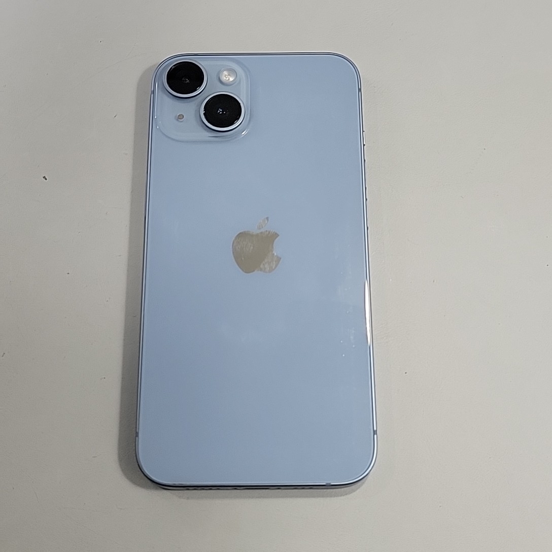 苹果【iPhone 14】5G全网通 蓝色 256G 国行 8成新 