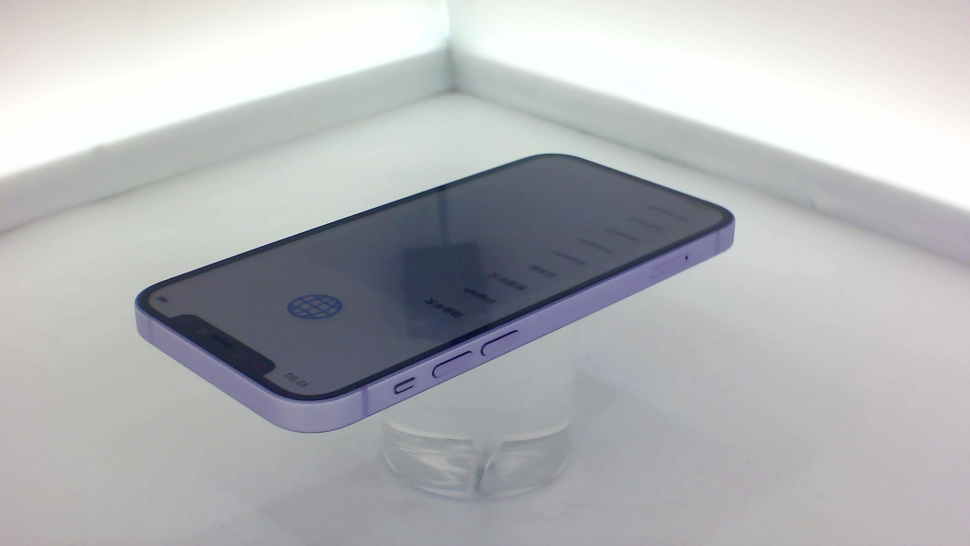 苹果【iPhone 12】5G全网通 紫色 128G 国行 9成新 