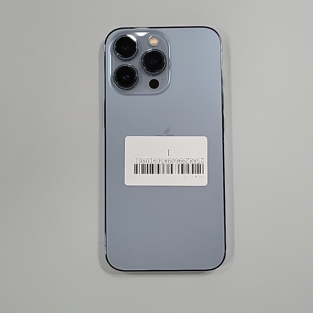 苹果【iPhone 13 Pro】5G全网通 远峰蓝色 256G 国行 95新 