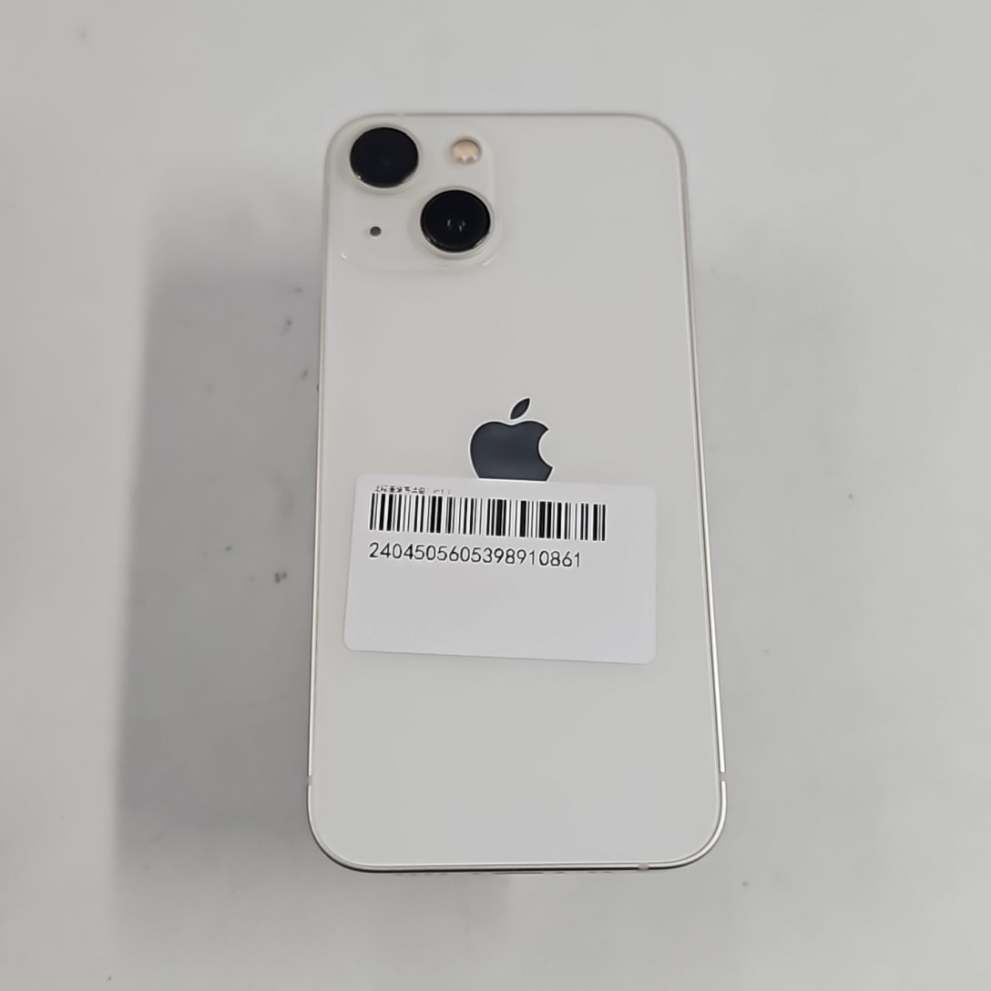 苹果【iPhone 13 mini】5G全网通 星光色 256G 国行 9成新 