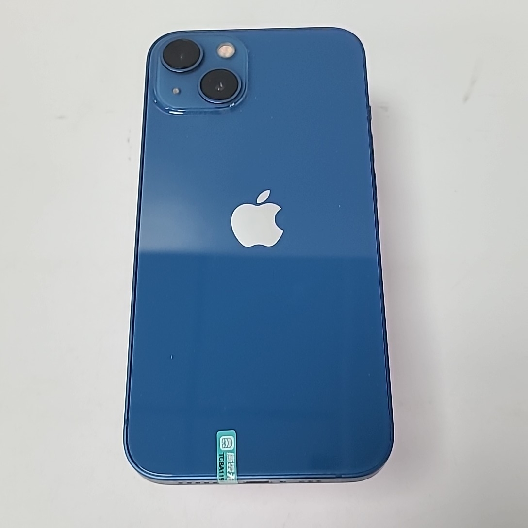 苹果【iPhone 13】5G全网通 蓝色 256G 国行 9成新 