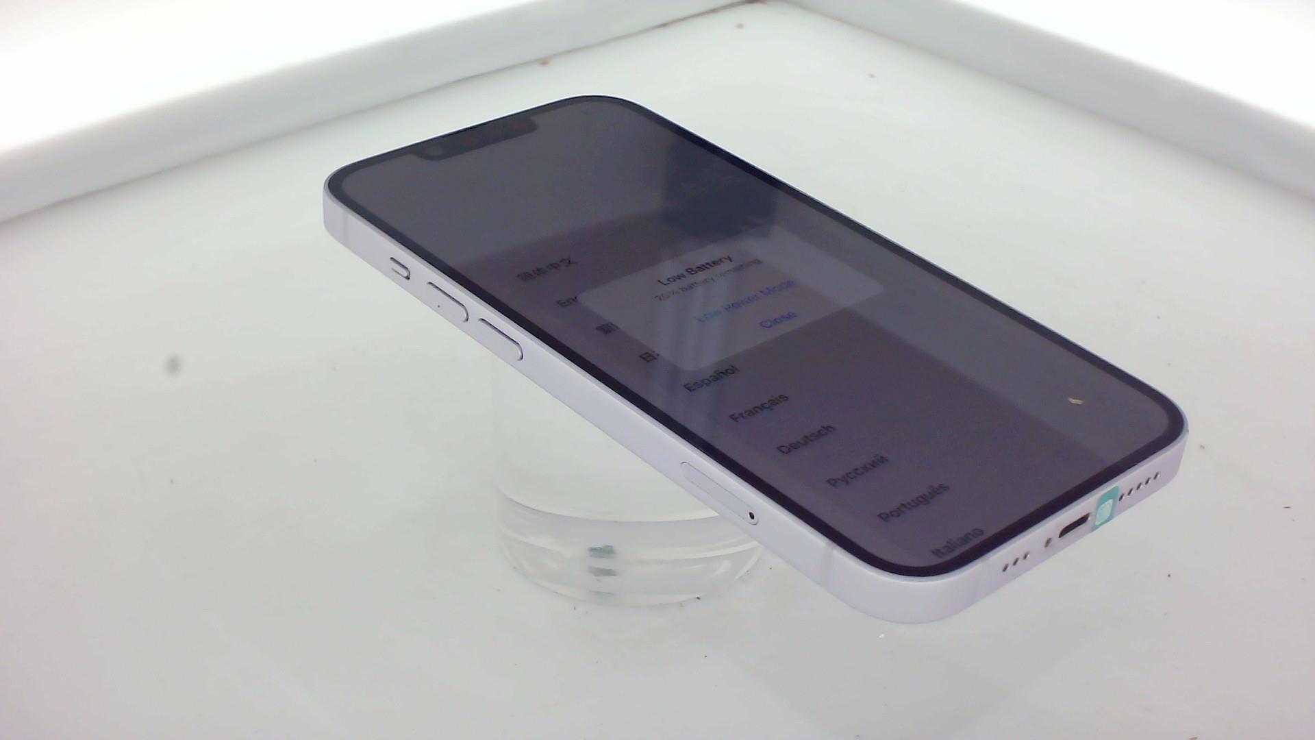 苹果【iPhone 14】5G全网通 紫色 256G 国行 8成新 