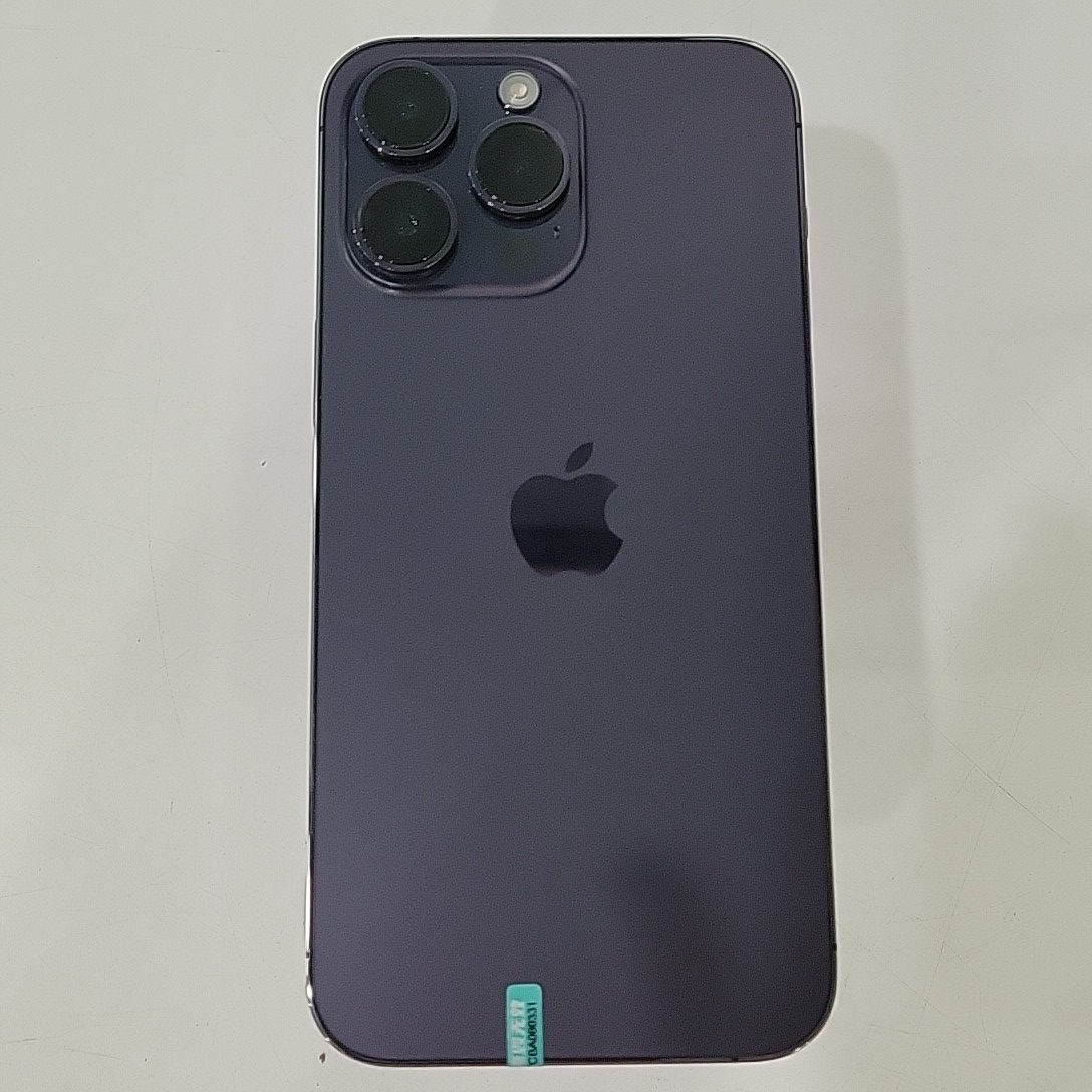 苹果【iPhone 14 Pro Max】5G全网通 暗紫色 256G 国行 99新 