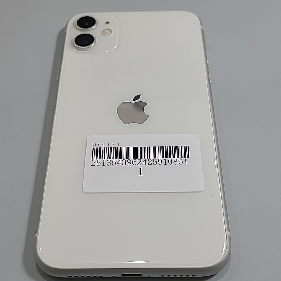 苹果【iPhone 11】白色 128G 国行 9成新 