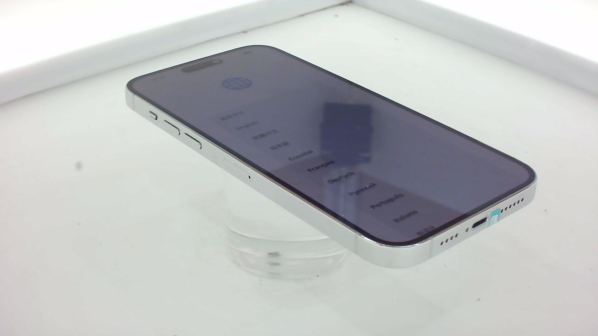 苹果【iPhone 14 Pro Max】5G全网通 银色 256G 国行 95新 